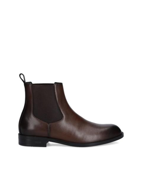 BOSS elastic-panel chelsea boots