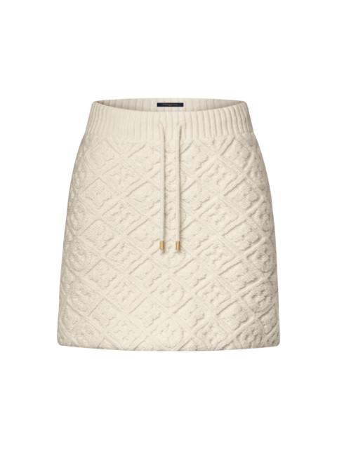 Louis Vuitton Monogram Toweling Skirt