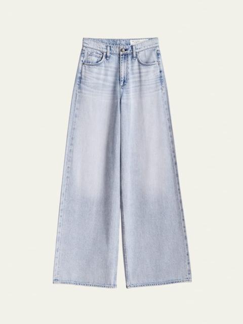 rag & bone Featherweight Sofie Wide-Leg Jeans