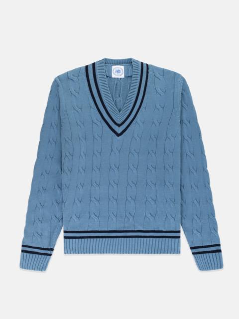 J. PRESS COTTON CRICKET SWEATER