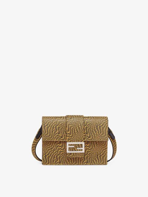 FENDI Yellow leather bag