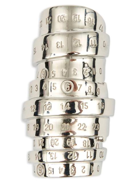MM6 Maison Margiela 'Numeric' ring