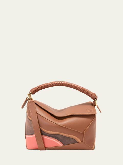 Loewe Puzzle Edge Small Top-Handle Bag in Nappa Leather