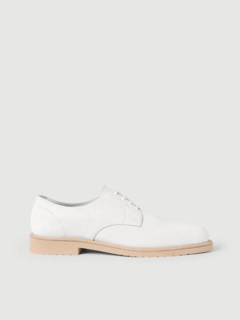 Brunello Cucinelli Reversed calfskin lightweight Derbys