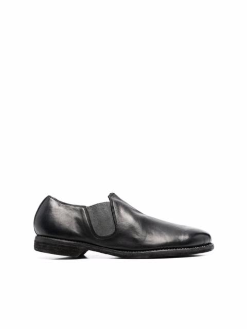 Guidi slip-on round-toe loafers