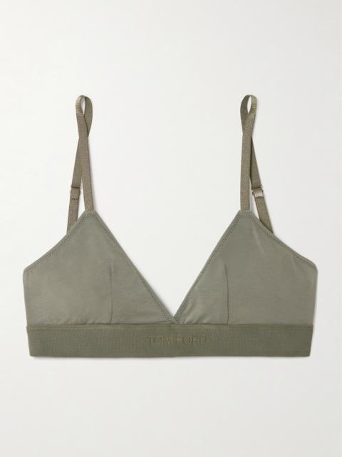 TOM FORD Stretch-modal Jersey Soft-cup Triangle Bra