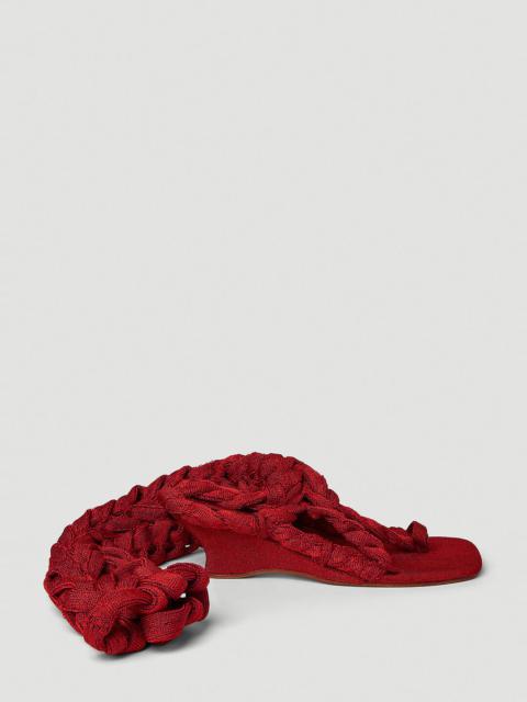 Knit Boot Sandals
