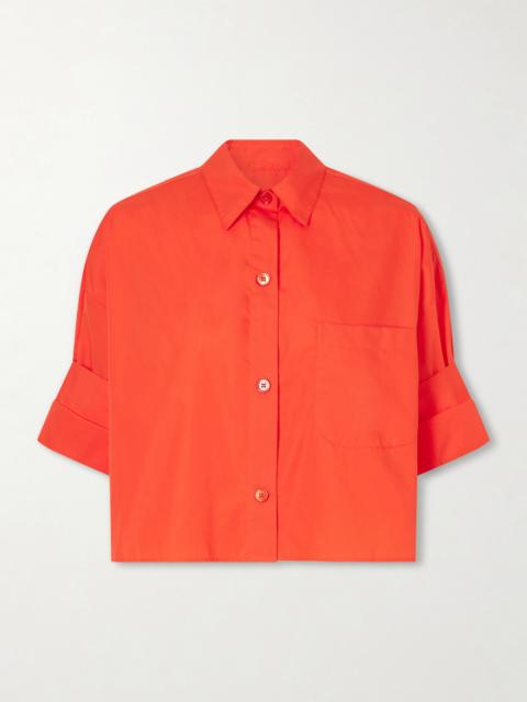 TWP Next Ex Cropped Cotton Shirt