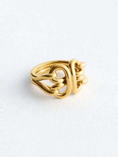 & Other Stories Interlocking Loop Ring