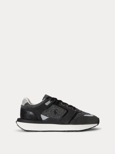 Polo Ralph Lauren Train 89 V2 Suede & Tweed Sneaker