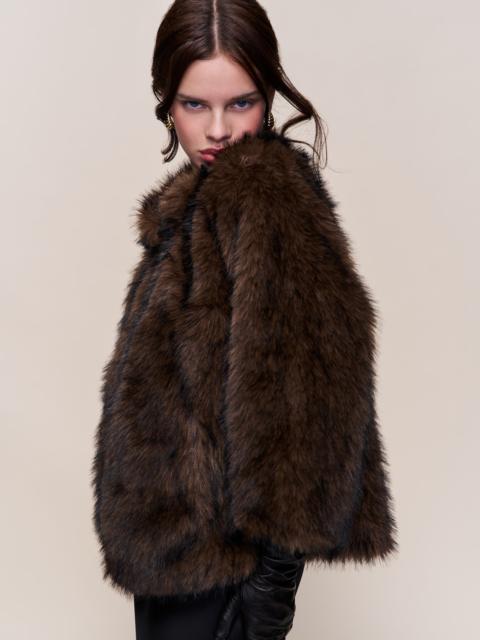 GUIZIO LUCIENNE FAUX FUR TOPPER