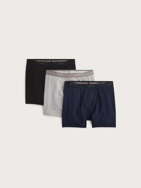 J.CREW Stretch 4'' boxer briefs three-pack
