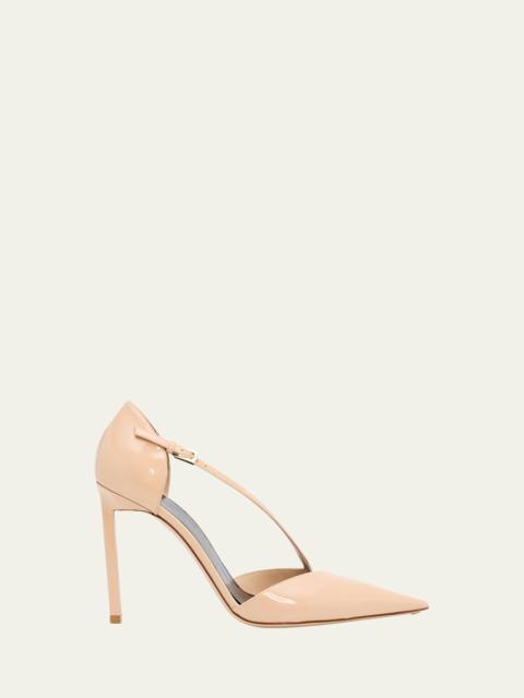 TOM FORD 100mm Queen Anne Patent Leather Pumps