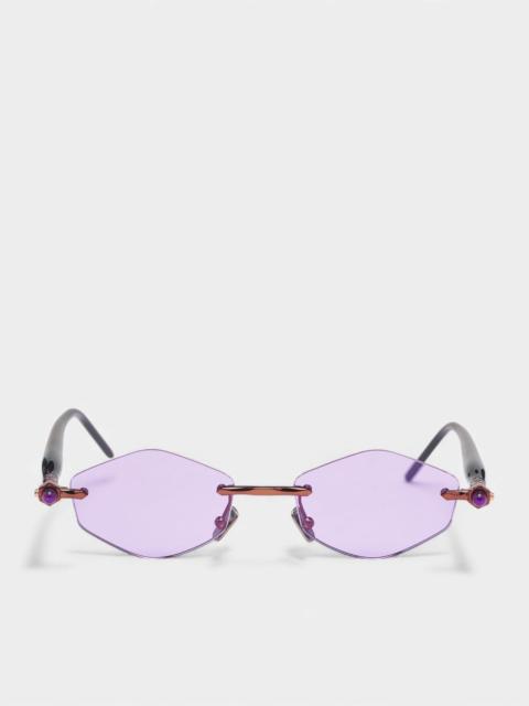 Kuboraum P60 Geometric Rimless Sunglasses