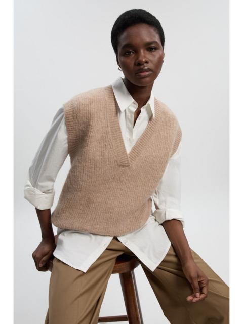 KAREN MILLEN Light Weight Alpaca Blend Knitted Tank