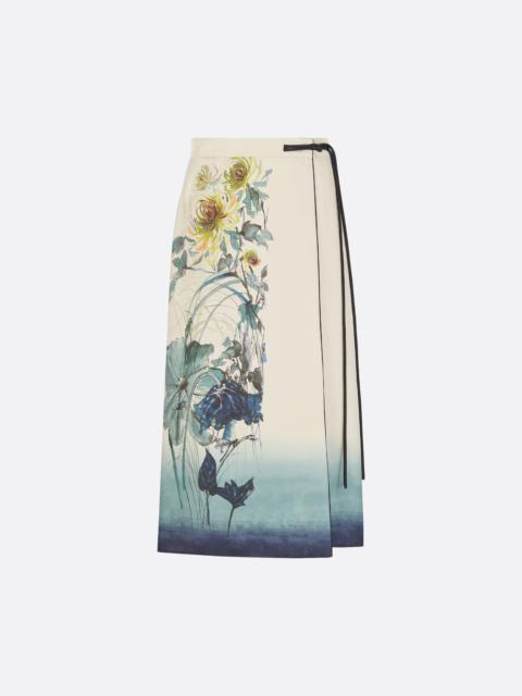 Dior Mid-Length Straight-Cut Wrap Skirt