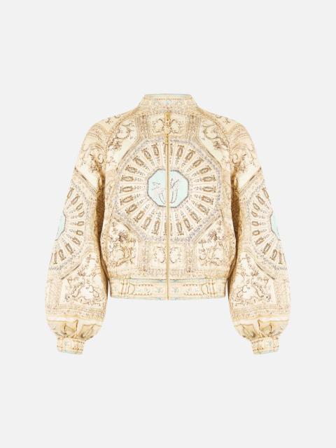CAMILLA RAGLAN SLEEVE BOMBER JACKET A BELOVED BOUDOIR