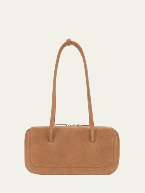 AESTHER EKME Lagune Calfskin Suede Bowling Shoulder Bag