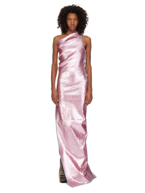 ワンピース RICK OWENS 'Athena' dress Pink Athena virgin wool maxi dress in pink - Rick Owens | Mytheresa