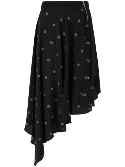 Givenchy asymmetrical skirt
