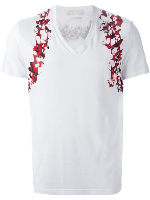 Alexander McQueen marbled print T-shirt