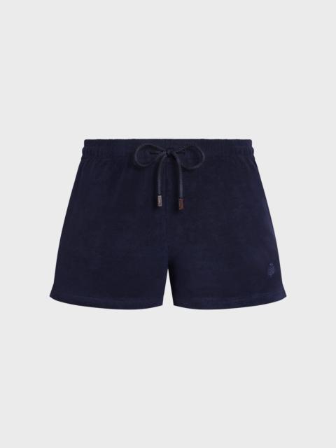 Vilebrequin WOMEN TERRY SWIM SHORTS SOLID