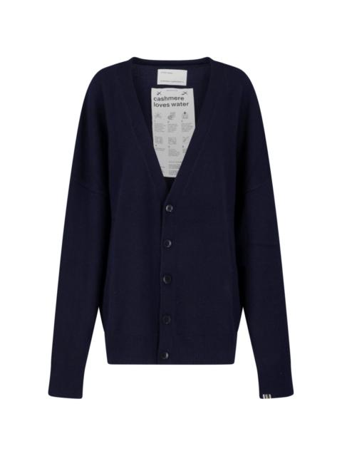 extreme cashmere BUTTON CARDIGAN "SIMO"