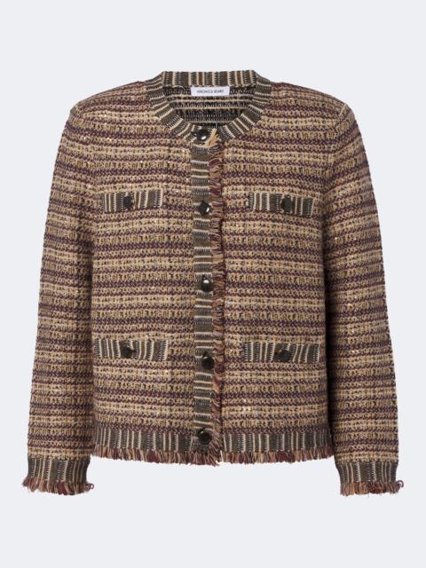 VERONICA BEARD Sariyah cropped tweed jacket