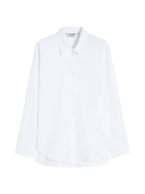 Max Mara Women's Cotton Oxford Shirt - White