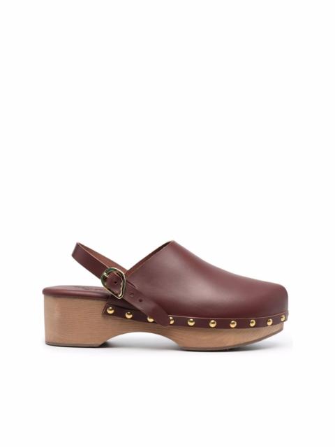 ANCIENT GREEK SANDALS Classic Closed 70mm studded clogs