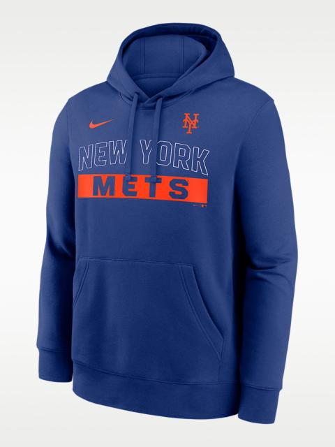 Nike New York Mets Club Men's Nike MLB Pullover Hoodie