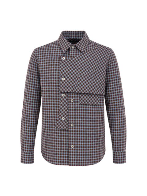Andersson Bell Maey Check Layered Shirt
