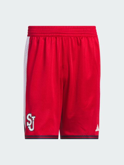 adidas ST. JOHN'S RED STORM MENS SWINGMAN SHORT