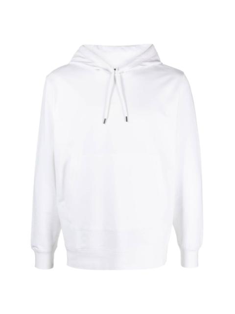 C.P. Company logo-print stretch-cotton hoodie