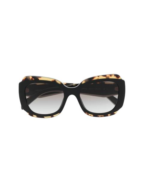 Prada tortoishell-effect sunglasses