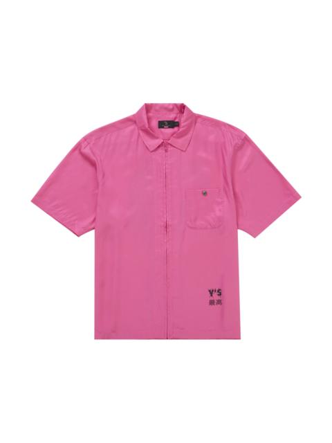 Supreme Supreme Y's by Yohji Yamamoto Silk Zip Up S/S Shirt Pink