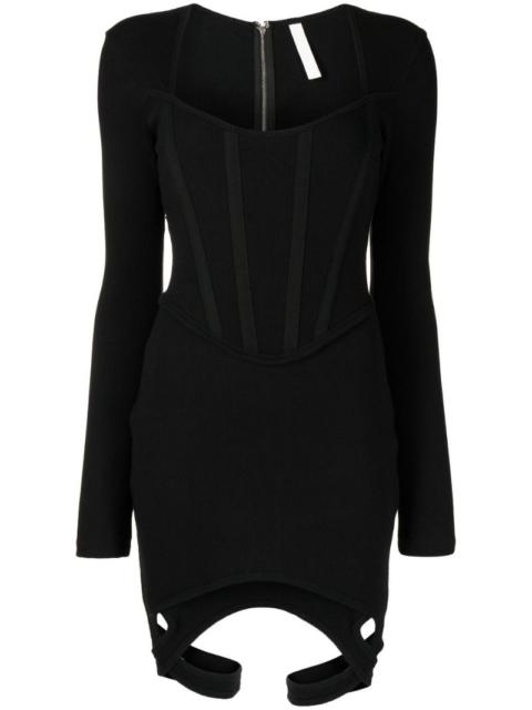 Dion Lee ribbed-knit mini dress