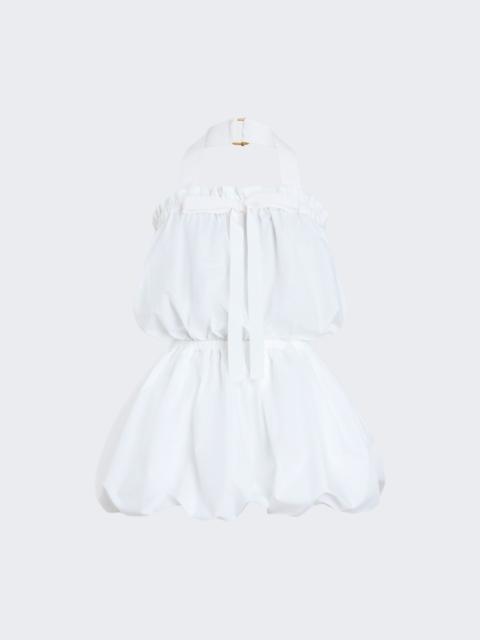 PATOU Halterneck Bloomer Dress White