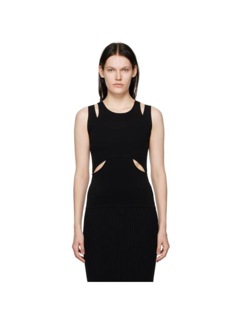 Dion Lee Black Interlink Tank Top