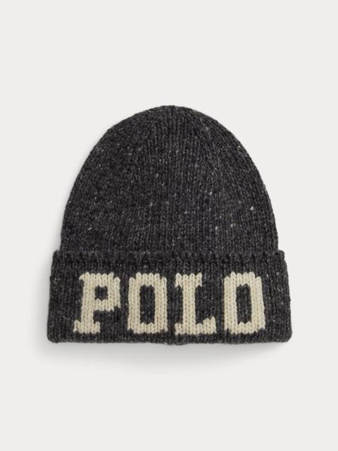 Polo Ralph Lauren Intarsia-Knit Merino-Wool-Blend Beanie