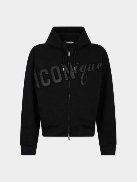 DSQUARED2 ICONIQUE BALOON FIT HOODIE