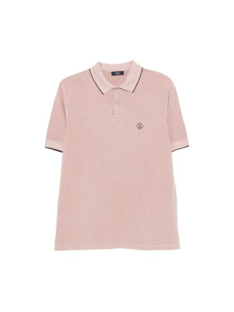 Herno Logo cotton polo shirt