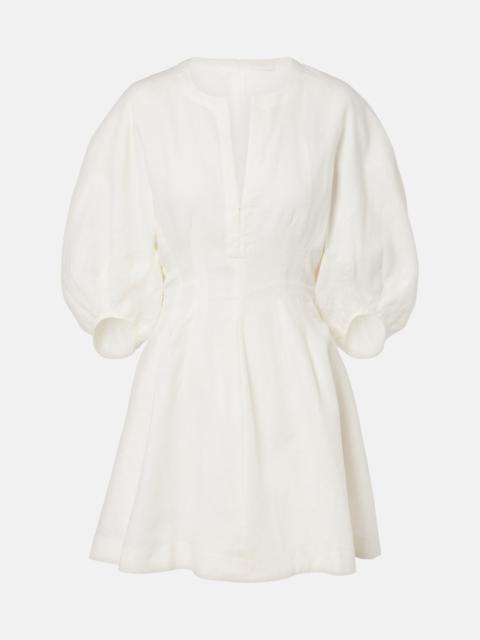 FAITHFULL Soleil linen minidress