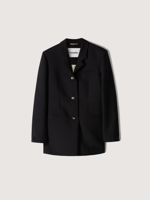 Nanushka MERSEY - Single-breasted blazer - Black