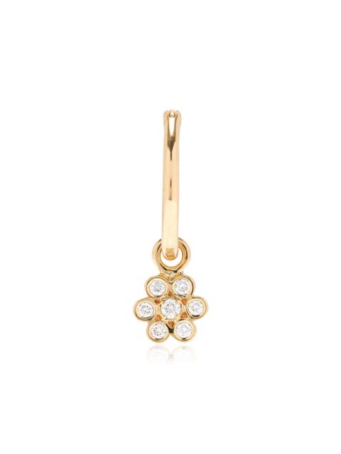 SOPHIE BILLE BRAHE Lily 18K Yellow Gold Diamond Single Earring