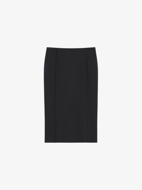 Givenchy SKIRT IN WOOL AND MOHAIR