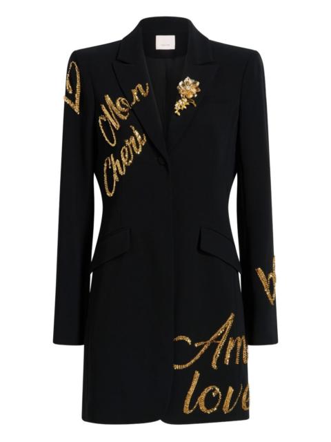 Cinq à Sept Joel embellished mini dress