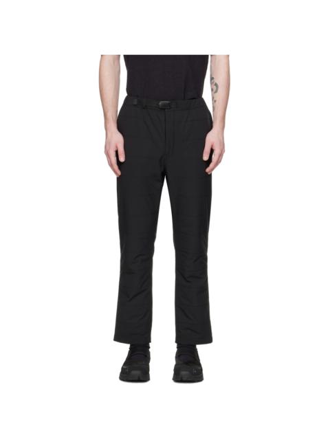 Black Insulated Sweatpants