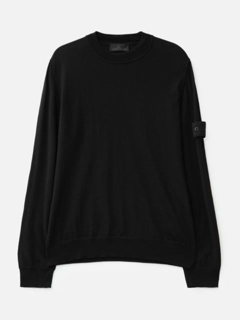 PURE LIGHT RWS WOOL_STONE ISLAND GHOST KNIT CREWNECK JUMPER