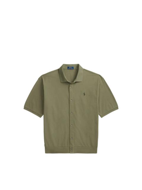 Polo Ralph Lauren LOGO-EMBROIDERED SHORT-SLEEVE SHIRT
